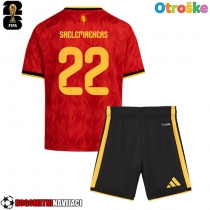 Otroške Nogometnih dresov Belgija Alexis Saelemaekers #22 Domači SP 2026 Kratki rokavi (+ hlače)